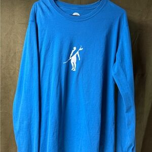 Blue Long Sleeve Tee